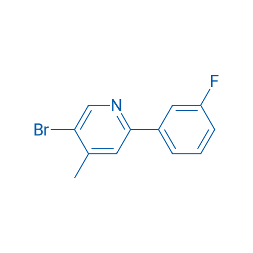 5-Bromo-2-(3-fluorophenyl)-4-methylpyridine 5g