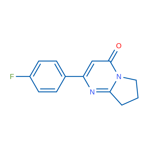 2-(4-Fluorophenyl)-4H,6H,7H,8H-pyrrolo[1,2-a]pyrimidin-4-one 1g
