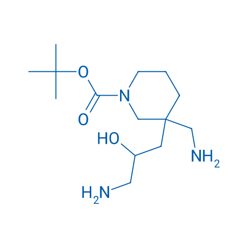 tert-Butyl 3-(3-amino-2-hydroxypropyl)-3-(aminomethyl)piperidine-1-carboxylate 1g