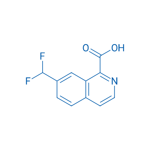 7-(Difluoromethyl)isoquinoline-1-carboxylic acid 1g