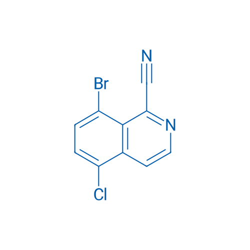 8-Bromo-5-chloroisoquinoline-1-carbonitrile 1g