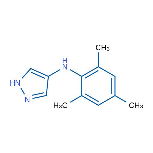 N-(2,4,6-Trimethylphenyl)-1H-pyrazol-4-amine 1g
