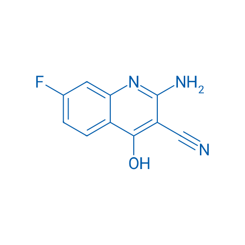 2-Amino-7-fluoro-4-hydroxyquinoline-3-carbonitrile 1g