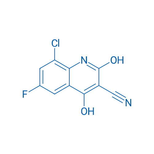 8-Chloro-6-fluoro-2,4-dihydroxyquinoline-3-carbonitrile 1g