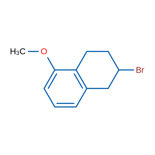 2-Bromo-5-methoxy-1,2,3,4-tetrahydronaphthalene 1g