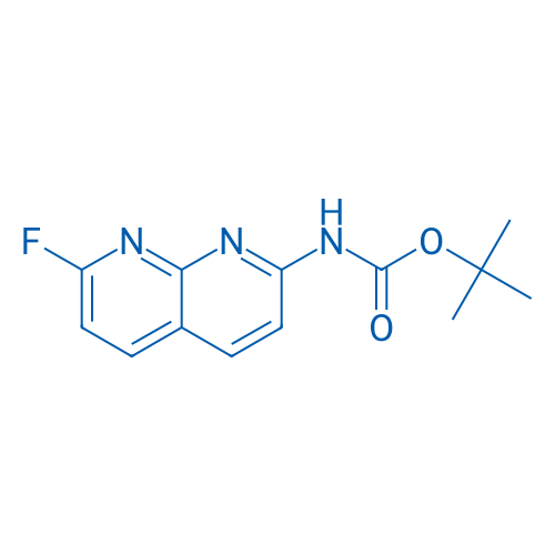 tert-Butyl N-(7-fluoro-1,8-naphthyridin-2-yl)carbamate 1g