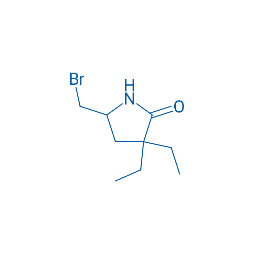 5-(Bromomethyl)-3,3-diethylpyrrolidin-2-one 1g