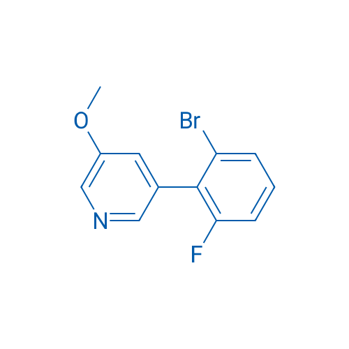 3-(2-Bromo-6-fluorophenyl)-5-methoxypyridine 5g