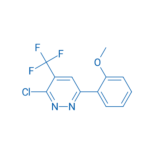 3-Chloro-6-(2-methoxyphenyl)-4-(trifluoromethyl)pyridazine 1g