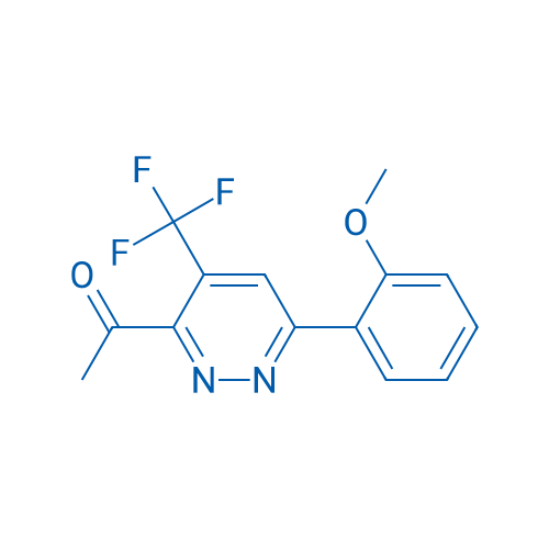 1-[6-(2-Methoxyphenyl)-4-(trifluoromethyl)pyridazin-3-yl]ethan-1-one 1g