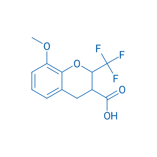 8-Methoxy-2-(trifluoromethyl)-3,4-dihydro-2H-1-benzopyran-3-carboxylic acid 1g