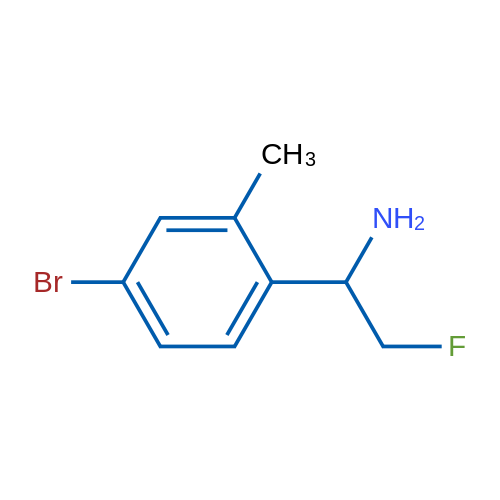 1-(4-Bromo-2-methylphenyl)-2-fluoroethan-1-amine 1g