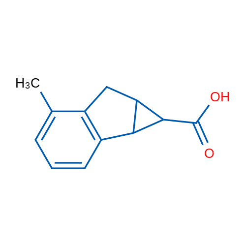 5-Methyl-1H,1aH,6H,6aH-cyclopropa[a]indene-1-carboxylic acid 1g