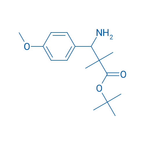 tert-Butyl 3-amino-3-(4-methoxyphenyl)-2,2-dimethylpropanoate 1g