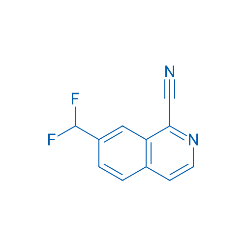 7-(Difluoromethyl)isoquinoline-1-carbonitrile 1g