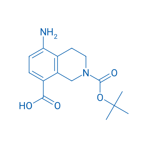 5-Amino-2-(tert-butoxycarbonyl)-1,2,3,4-tetrahydroisoquinoline-8-carboxylic acid 1g