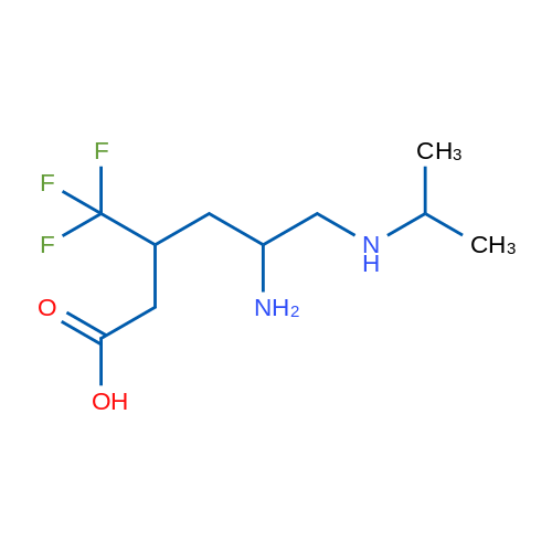5-Amino-6-[(propan-2-yl)amino]-3-(trifluoromethyl)hexanoic acid 1g