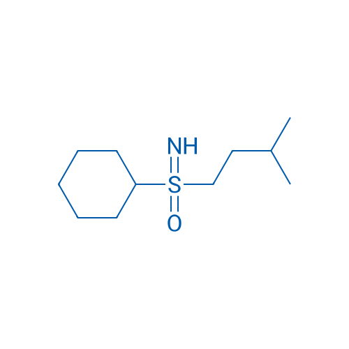 Cyclohexyl(imino)(3-methylbutyl)-lambda6-sulfanone 1g