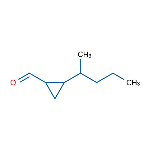 2-(Pentan-2-yl)cyclopropane-1-carbaldehyde 1g