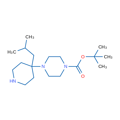 tert-Butyl 4-[4-(2-methylpropyl)piperidin-4-yl]piperazine-1-carboxylate 1g