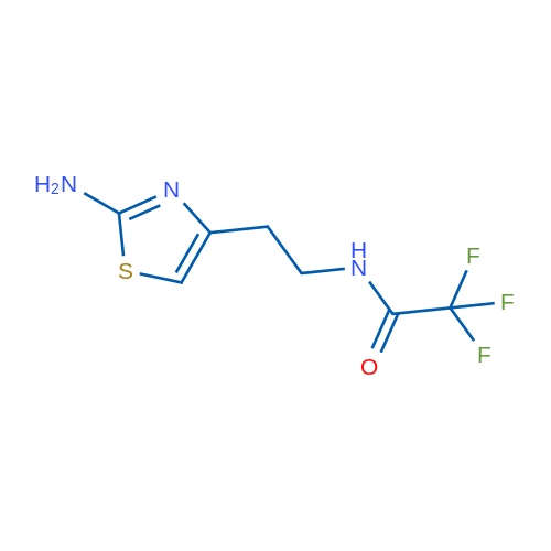N-[2-(2-Amino-1,3-thiazol-4-yl)ethyl]-2,2,2-trifluoroacetamide 1g