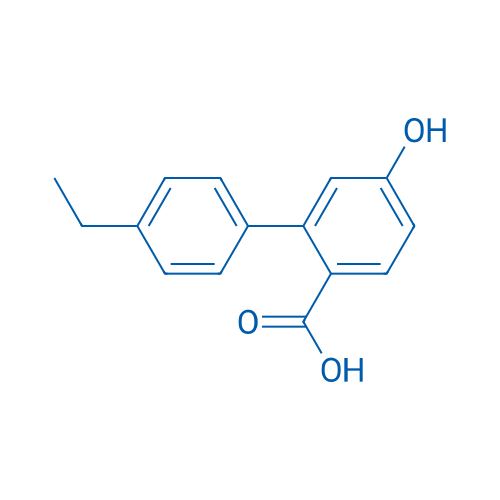 2-(4-Ethylphenyl)-4-hydroxybenzoic acid 1g