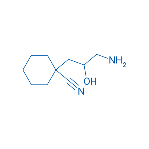 1-(3-Amino-2-hydroxypropyl)cyclohexane-1-carbonitrile 1g