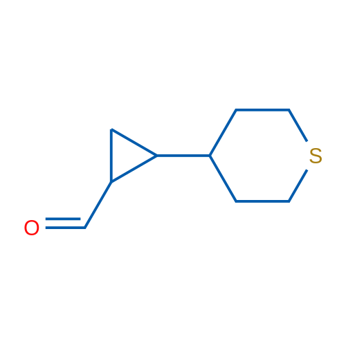 2-(Thian-4-yl)cyclopropane-1-carbaldehyde 1g