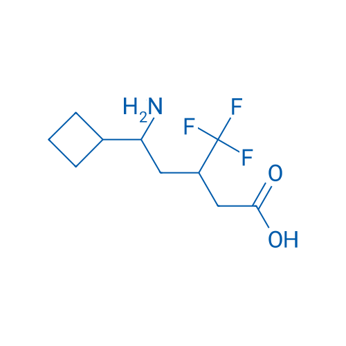 5-Amino-5-cyclobutyl-3-(trifluoromethyl)pentanoic acid 1g