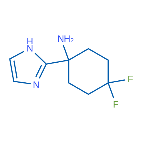 4,4-Difluoro-1-(1H-imidazol-2-yl)cyclohexan-1-amine 1g