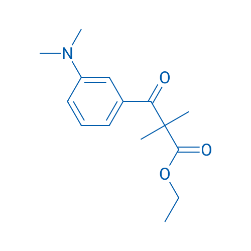 Ethyl 3-[3-(dimethylamino)phenyl]-2,2-dimethyl-3-oxopropanoate 1g