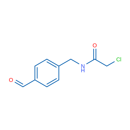 2-Chloro-N-[(4-formylphenyl)methyl]acetamide 1g