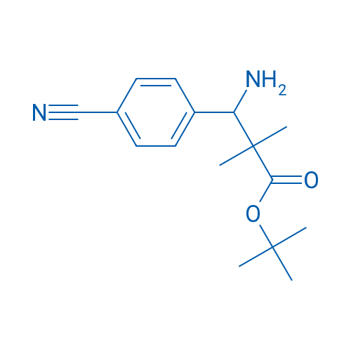 tert-Butyl 3-amino-3-(4-cyanophenyl)-2,2-dimethylpropanoate 1g