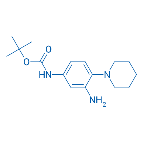 tert-Butyl N-[3-amino-4-(piperidin-1-yl)phenyl]carbamate 1g