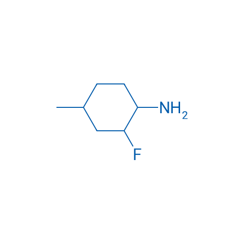 2-Fluoro-4-methylcyclohexan-1-amine 1g