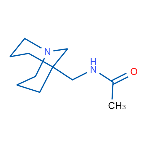 N-({1-azabicyclo[3.3.1]nonan-5-yl}methyl)acetamide 1g