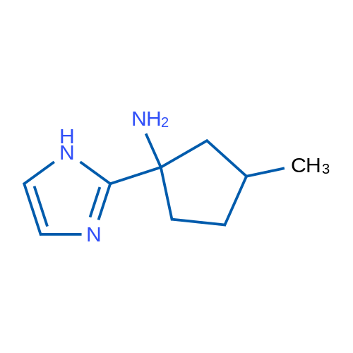 1-(1H-Imidazol-2-yl)-3-methylcyclopentan-1-amine 1g