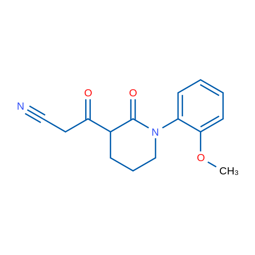 3-[1-(2-Methoxyphenyl)-2-oxopiperidin-3-yl]-3-oxopropanenitrile 1g