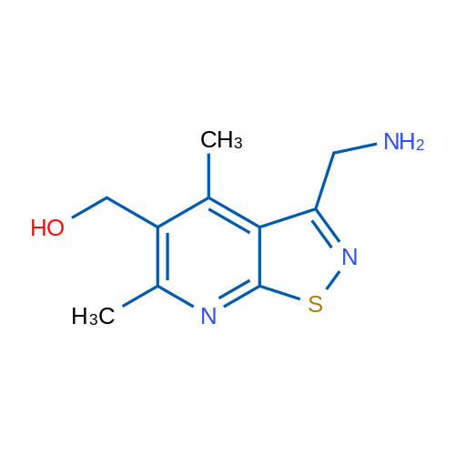 [3-(Aminomethyl)-4,6-dimethyl-[1,2]thiazolo[5,4-b]pyridin-5-yl]methanol 1g