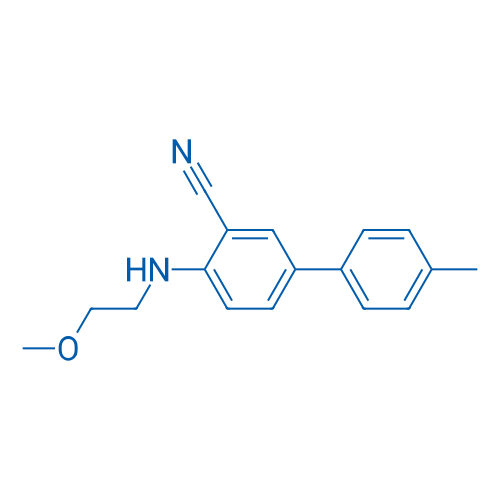 2-[(2-Methoxyethyl)amino]-5-(4-methylphenyl)benzonitrile 1g