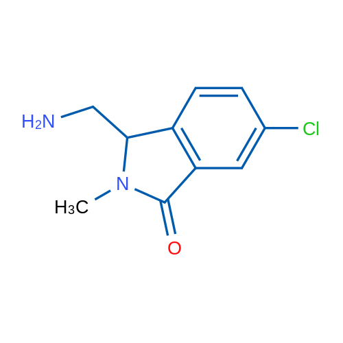 3-(Aminomethyl)-6-chloro-2-methyl-2,3-dihydro-1H-isoindol-1-one 1g