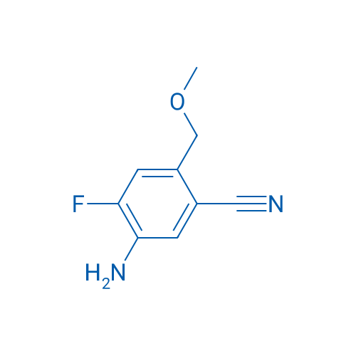 5-Amino-4-fluoro-2-(methoxymethyl)benzonitrile 1g