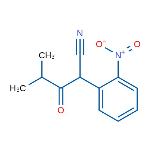 4-Methyl-2-(2-nitrophenyl)-3-oxopentanenitrile 1g