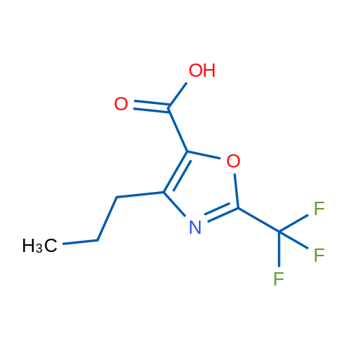 4-Propyl-2-(trifluoromethyl)-1,3-oxazole-5-carboxylic acid 1g