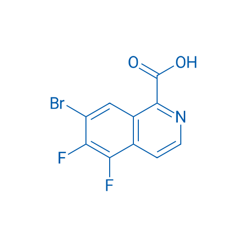 7-Bromo-5,6-difluoroisoquinoline-1-carboxylic acid 1g