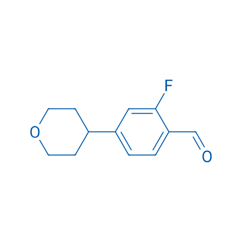 2-Fluoro-4-(oxan-4-yl)benzaldehyde 1g