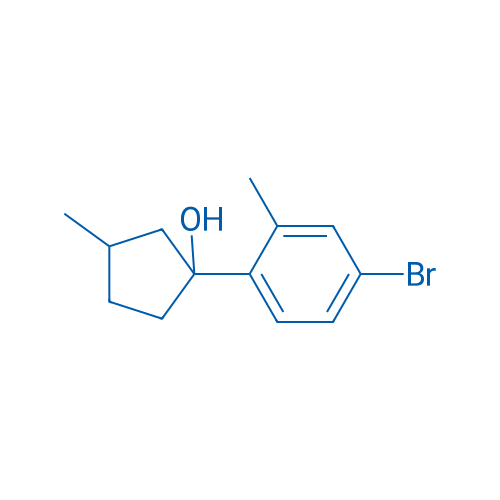 1-(4-Bromo-2-methylphenyl)-3-methylcyclopentan-1-ol 1g