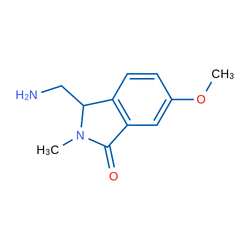 3-(Aminomethyl)-6-methoxy-2-methyl-2,3-dihydro-1H-isoindol-1-one 1g