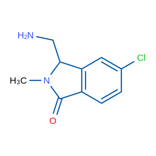 3-(Aminomethyl)-5-chloro-2-methyl-2,3-dihydro-1H-isoindol-1-one 1g