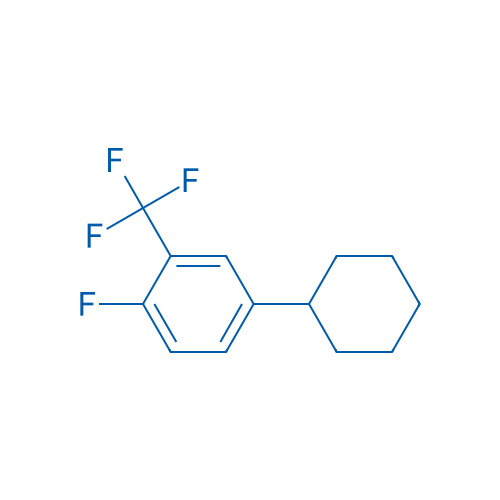 4-Cyclohexyl-1-fluoro-2-(trifluoromethyl)benzene 1g